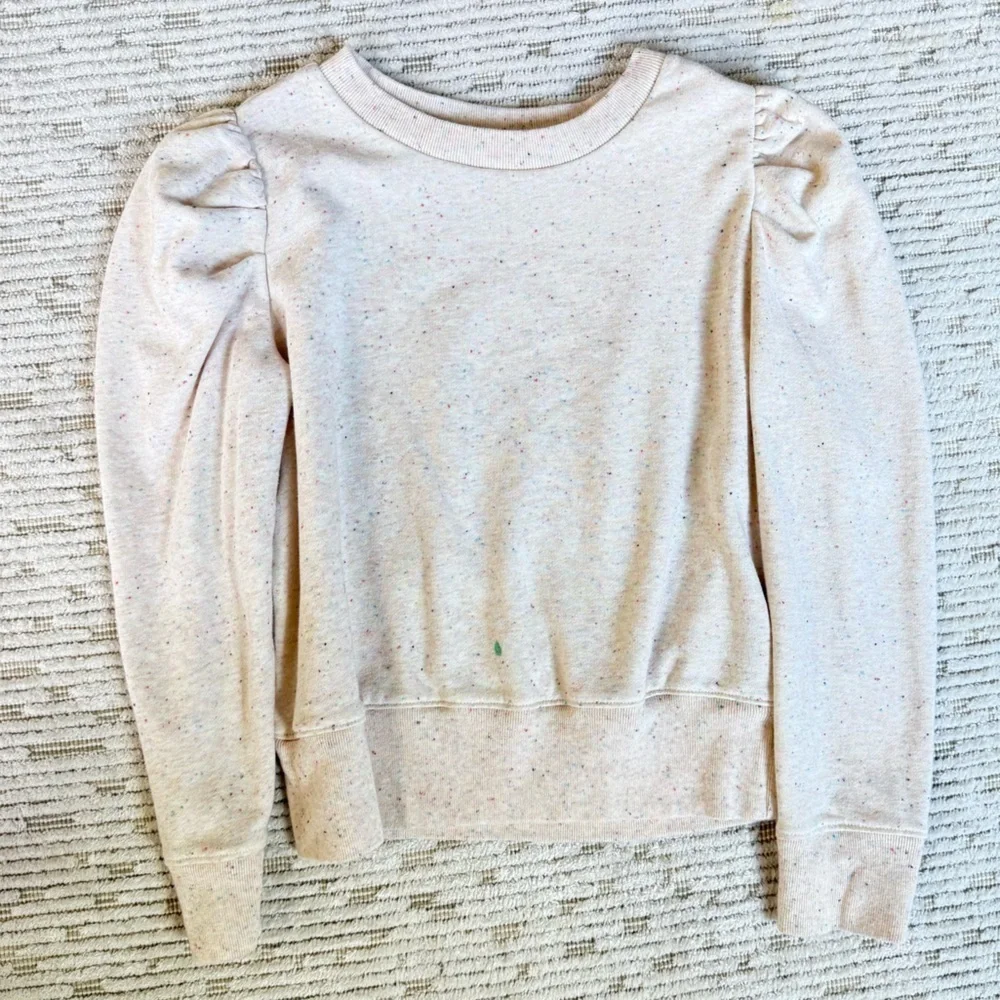 GAP Kids Puff Sleeve Girl's Sweatshirt M (8)